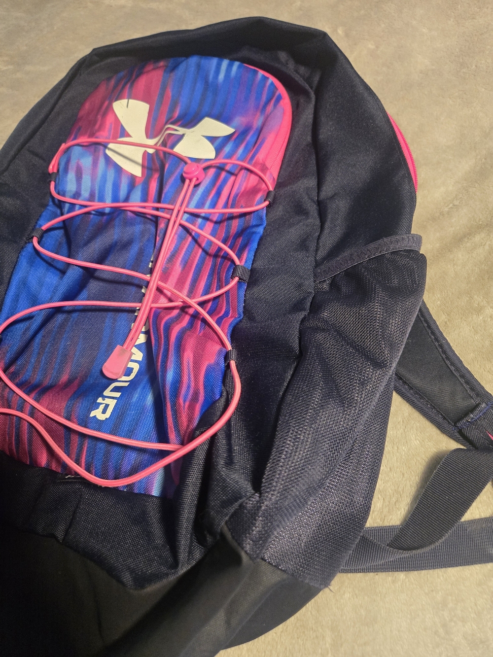 Under Armour Pink & Blue Gradient Backpack
